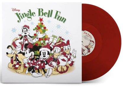 Various Artists - Disney Jingle Bell Fun (Limited Edition, Translucent Red Colored Vinyl, Collectible Poster) | Mint (M) Mint (M)-