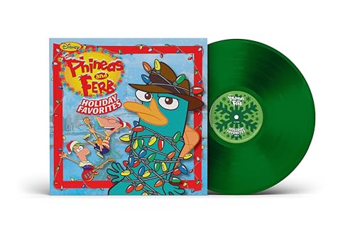 Various Artists - Phineas And Ferb: Holiday Favorites (Translucent Emerald Green VINYL) | Mint (M) Mint (M)-