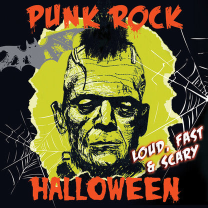 Various Artists - Punk Rock Halloween; Loud, Fast & Scary! (Limited Edition, Colored Vinyl, Orange) | Mint (M) Mint (M)-