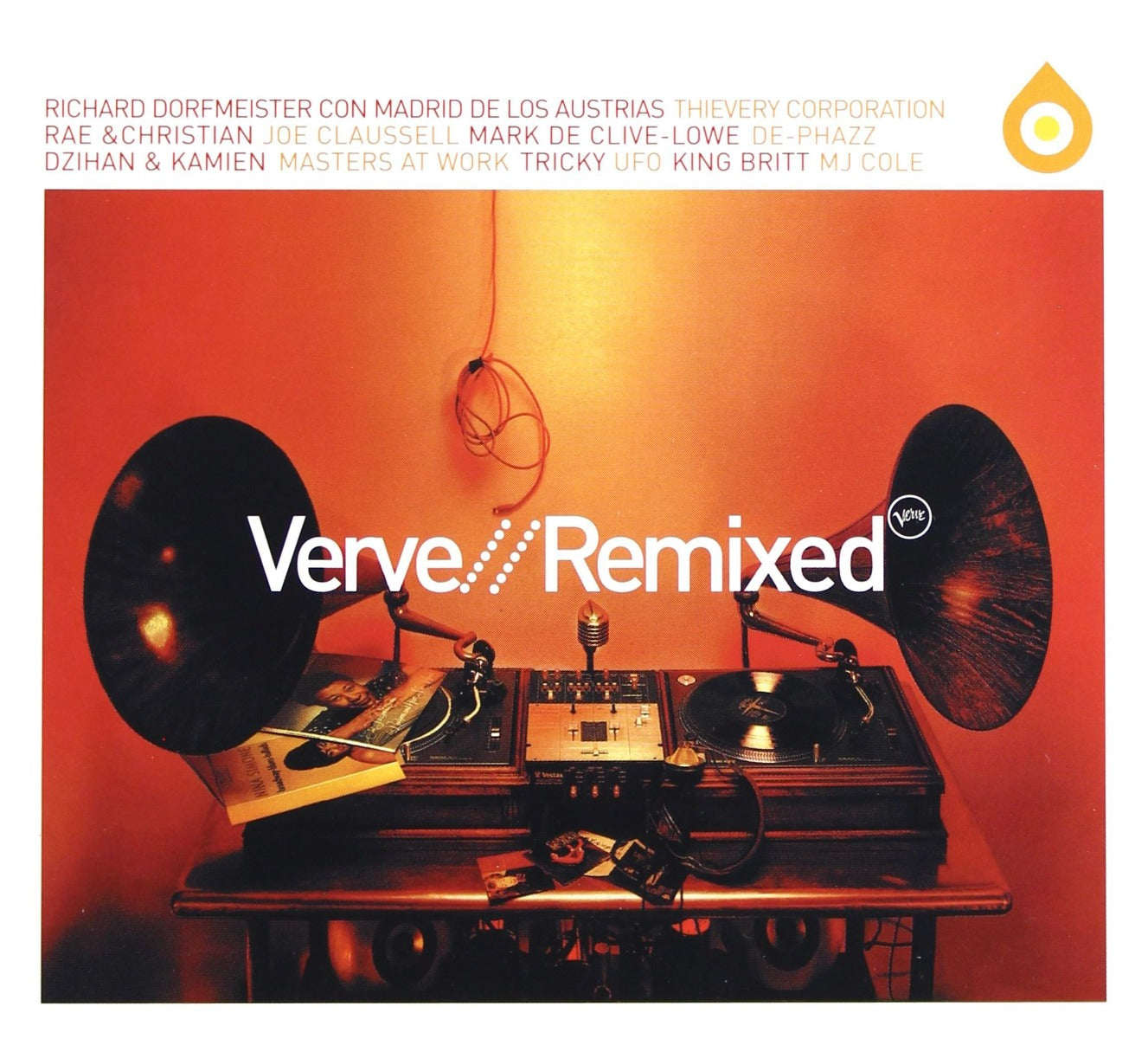 Various Artists - Verve Remixed (2x YELLOW & ORANGE VINYL) | Mint (M) Mint (M)-