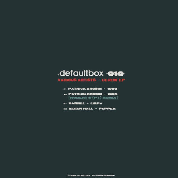 Various - Decem EP | Mint (M) Mint (M)--