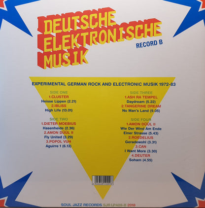 Deutsche Elektronische Musik (Experimental German Rock And Electronic Musik 1972-83) (Record B) | Mint (M) Mint (M)-