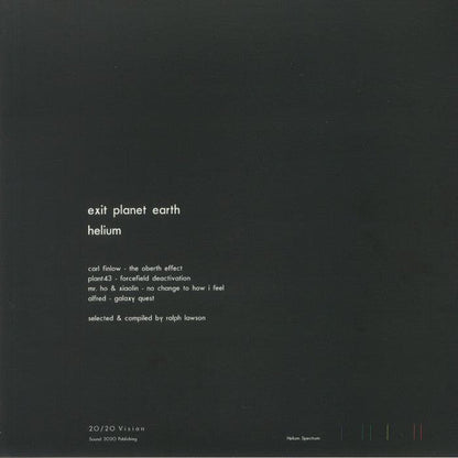 Various - Exit Planet Earth - Helium | Mint (M) Mint (M)--