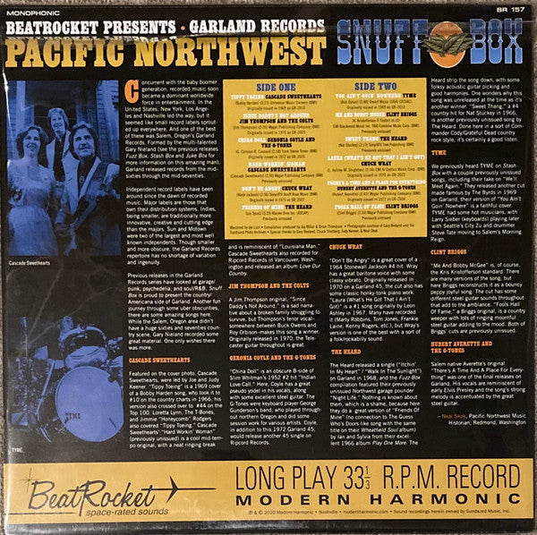 Garland Records: Pacific Northwest Snuff Box | Mint (M) Mint (M)-