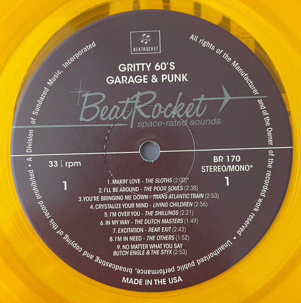 Gritty 60's Garage & Punk | Mint (M) Mint (M)-