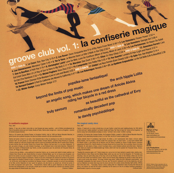 Groove Club Vol. 1: La Confiserie Magique | Mint (M) Mint (M)-