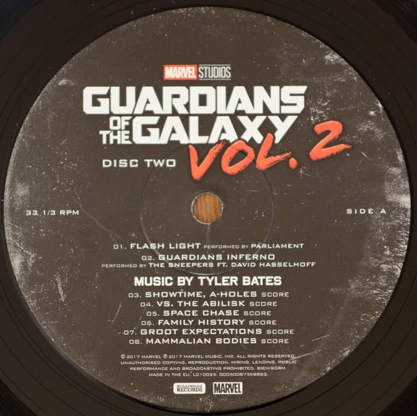 Various - Guardians of the Galaxy Vol. 2 | Mint (M) Mint (M)-