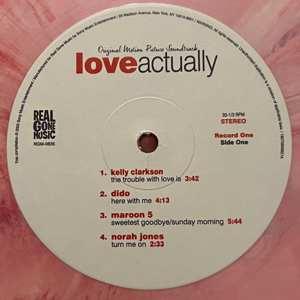 Various - Love Actually (The Original Motion Picture Soundtrack) (2x CANDY CANE VINYL) | Mint (M) Mint (M)-