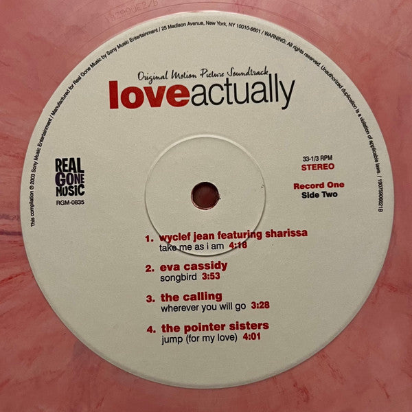Various - Love Actually (The Original Motion Picture Soundtrack) (2x CANDY CANE VINYL) | Mint (M) Mint (M)-