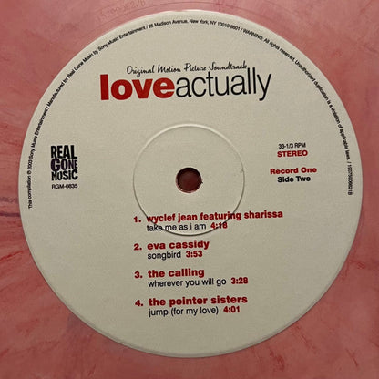 Various - Love Actually (The Original Motion Picture Soundtrack) (2x CANDY CANE VINYL) | Mint (M) Mint (M)-