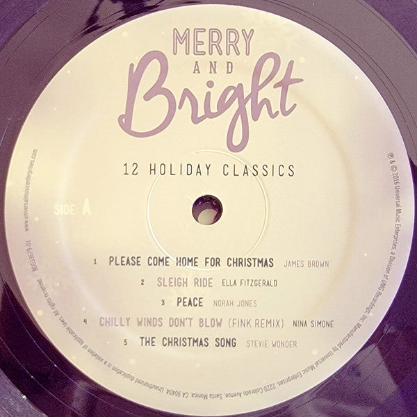 Various - Merry and Bright 12 Holiday Classics | Mint (M) Mint (M)-