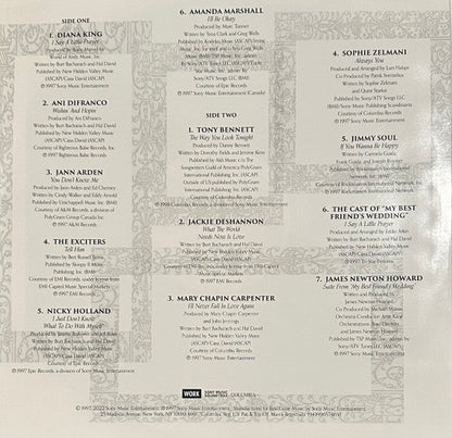 Various - My Best Friend's Wedding (Music From The Motion Picture) | Mint (M) Mint (M)-