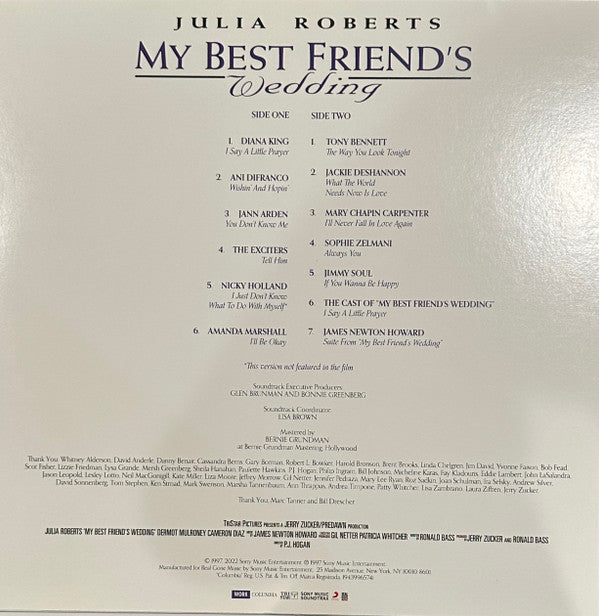Various - My Best Friend's Wedding (Music From The Motion Picture) | Mint (M) Mint (M)-