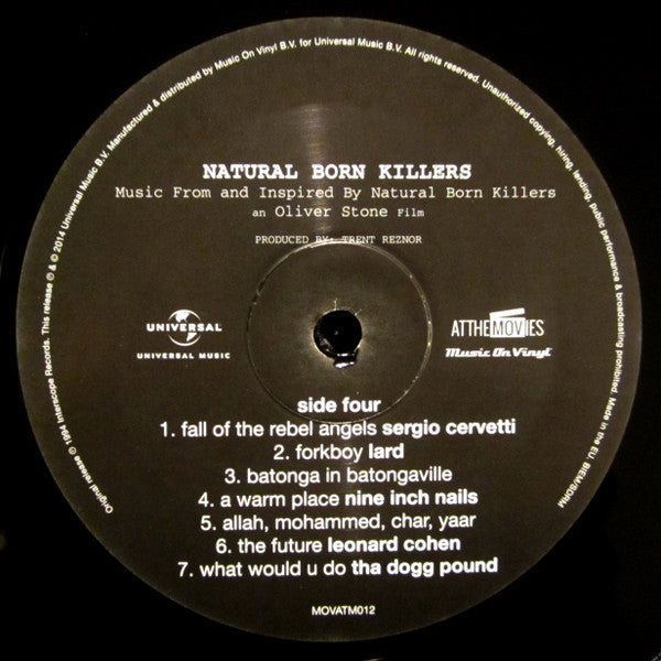 Various - Natural Born Killers: A Soundtrack For An Oliver Stone Film | Mint (M) Mint (M)-