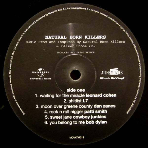 Various - Natural Born Killers: A Soundtrack For An Oliver Stone Film | Mint (M) Mint (M)-