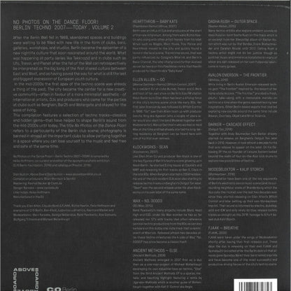 No Photos On The Dancefloor! Berlin Techno 1997-Today (Volume 2) | Mint (M) Mint (M)--