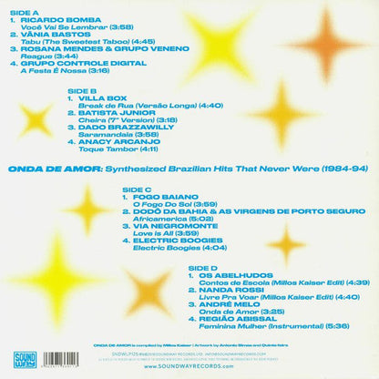 Onda De Amor (Synthesized Brazilian Hits That Never Were 1984-94) | Mint (M) Mint (M)-