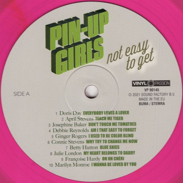 Various - Pin-Up Girls - Not Easy To Get | Mint (M) Mint (M)-