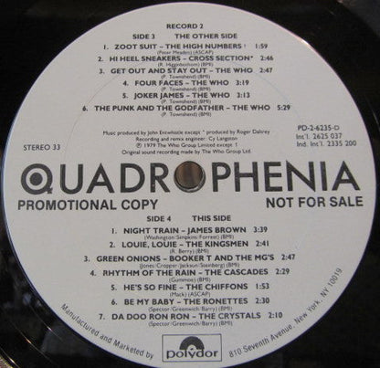 Quadrophenia | Near Mint (NM) Very Good Plus (VG+)-