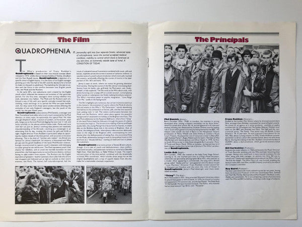 Quadrophenia | Near Mint (NM) Very Good Plus (VG+)-
