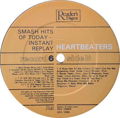 Smash Hits Of Today - Instant Replay | Near Mint (NM) Near Mint (NM)-