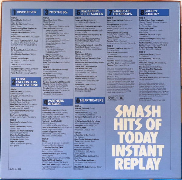 Smash Hits Of Today - Instant Replay | Near Mint (NM) Near Mint (NM)-