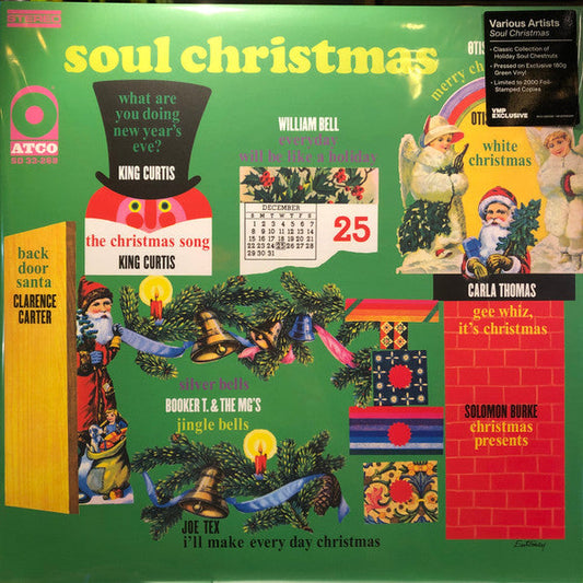 Various - Soul Christmas (VMP COLOR VINYL LP) | NEW Mint (M) Mint (M)-