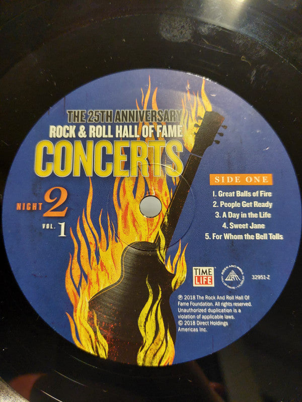 Various - The 25th Anniversary Rock & Roll Hall Of Fame Concerts, Night 2, Vol. 1 | Mint (M) Mint (M)-