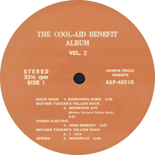 The Cool-Aid Benefit Album | Mint (M) Mint (M)-