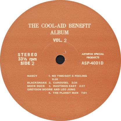 The Cool-Aid Benefit Album | Mint (M) Mint (M)-