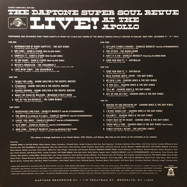 Various - The Daptone Super Soul Revue Live! At The Apollo | Mint (M) Mint (M)-