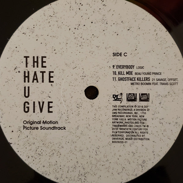 The Hate U Give (Original Motion Picture Soundtrack) | Mint (M) Mint (M)-