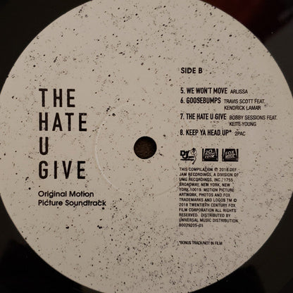 The Hate U Give (Original Motion Picture Soundtrack) | Mint (M) Mint (M)-