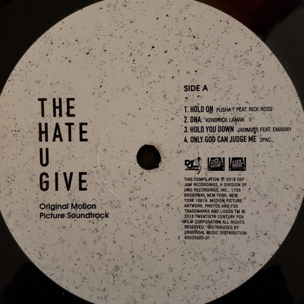 The Hate U Give (Original Motion Picture Soundtrack) | Mint (M) Mint (M)-