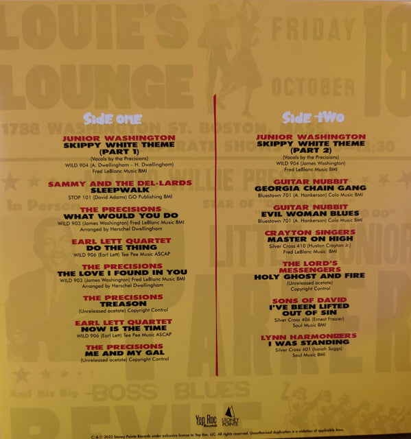 Various - The Skippy White Story: Boston Soul 1961-1967 | Mint (M) Mint (M)-