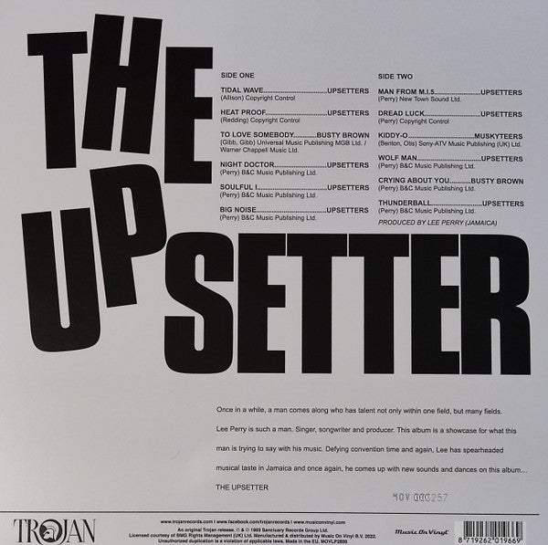 The Upsetter | Mint (M) Mint (M)-