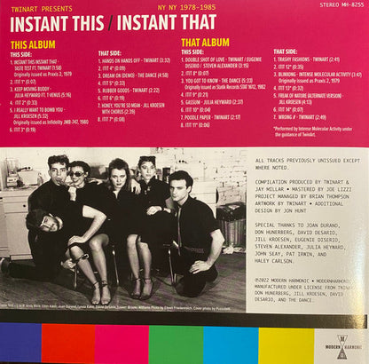 Twinart Presents: Instant This / Instant That | Mint (M) Mint (M)-