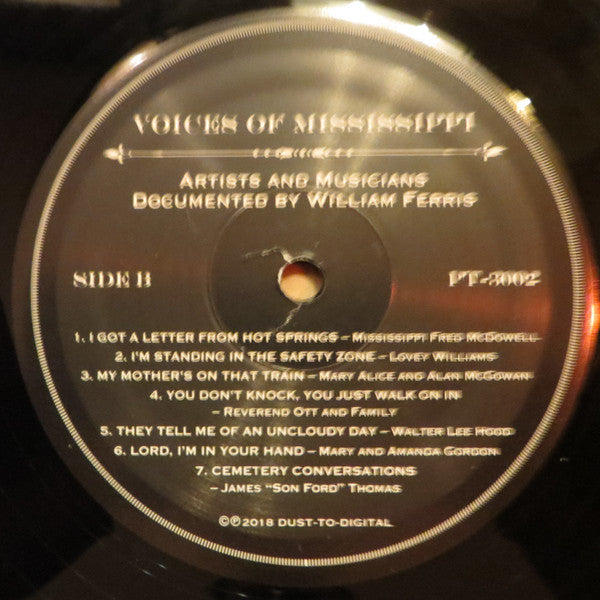 Various - Voices Of Mississippi (Artists And Musicians Documented By William Ferris) | Mint (M) Mint (M)-
