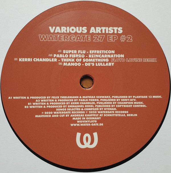 Watergate 27 EP #2 | Mint (M) Mint (M)-