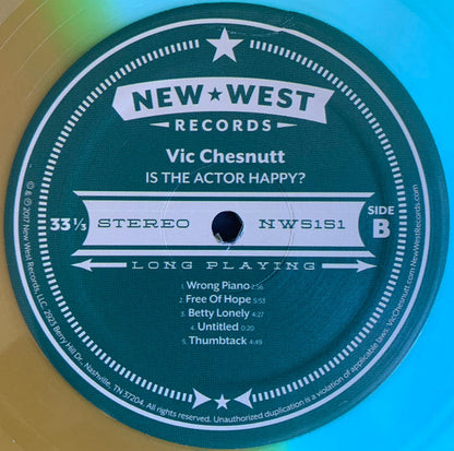 Is The Actor Happy? (SEAGLASS & GOLD SPLIT VINYL) | Mint (M) Mint (M)-
