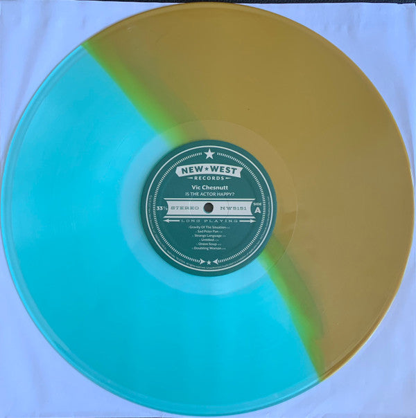 Is The Actor Happy? (SEAGLASS & GOLD SPLIT VINYL) | Mint (M) Mint (M)-