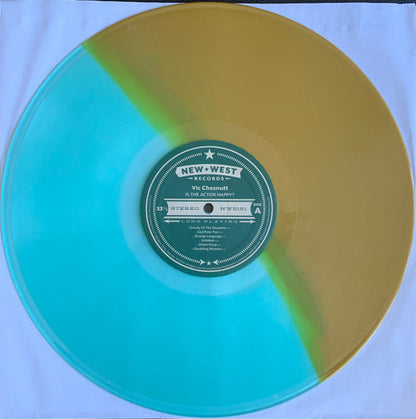 Is The Actor Happy? (SEAGLASS & GOLD SPLIT VINYL) | Mint (M) Mint (M)-