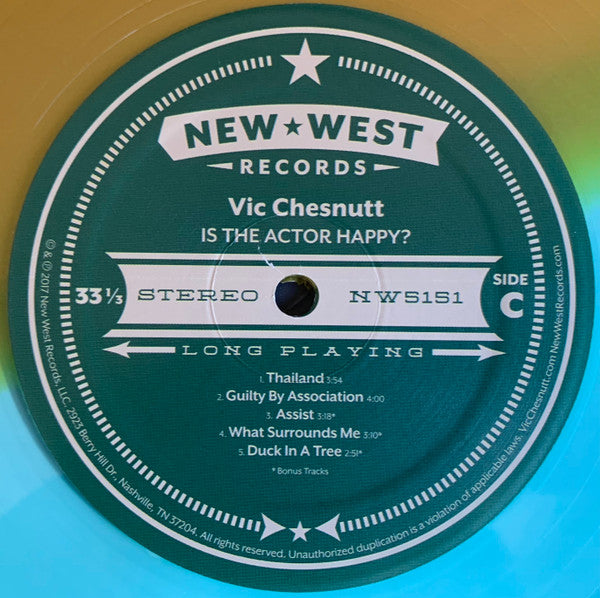 Is The Actor Happy? (SEAGLASS & GOLD SPLIT VINYL) | Mint (M) Mint (M)-
