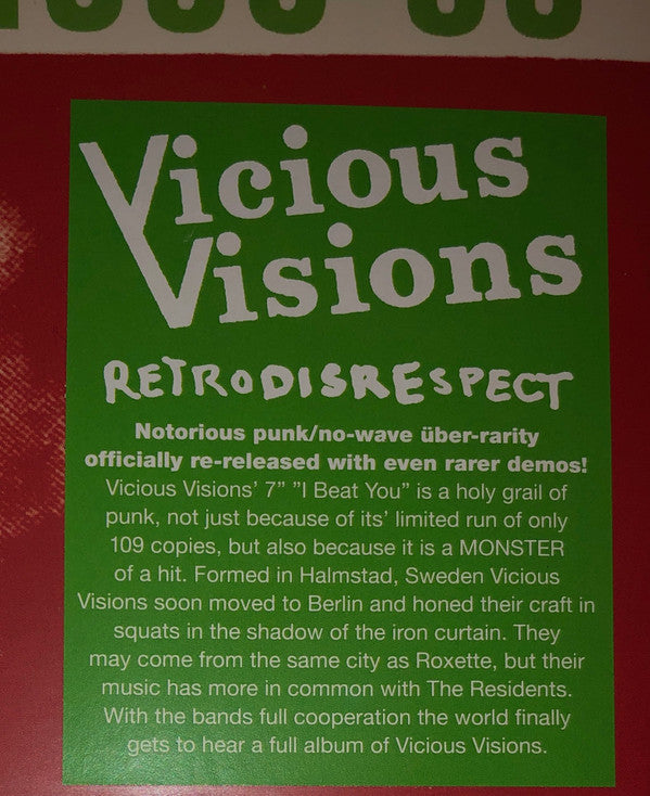 Vicious Visions - Retrodisrespect 1980-83 | Mint (M) Mint (M)-