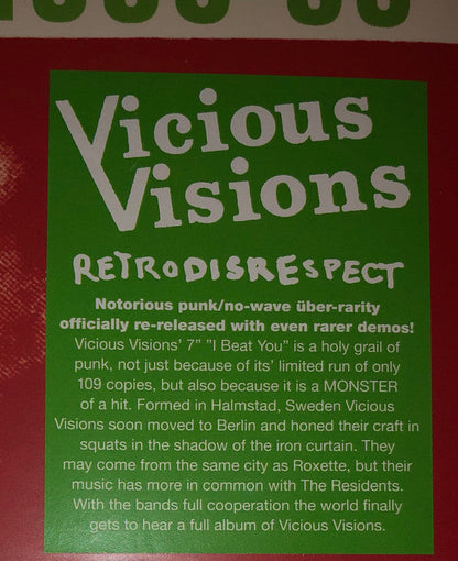 Vicious Visions - Retrodisrespect 1980-83 | Mint (M) Mint (M)-