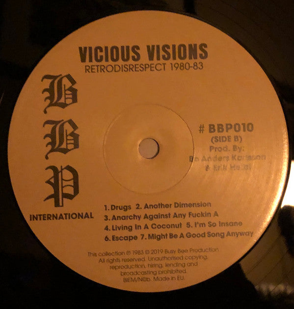 Vicious Visions - Retrodisrespect 1980-83 | Mint (M) Mint (M)-