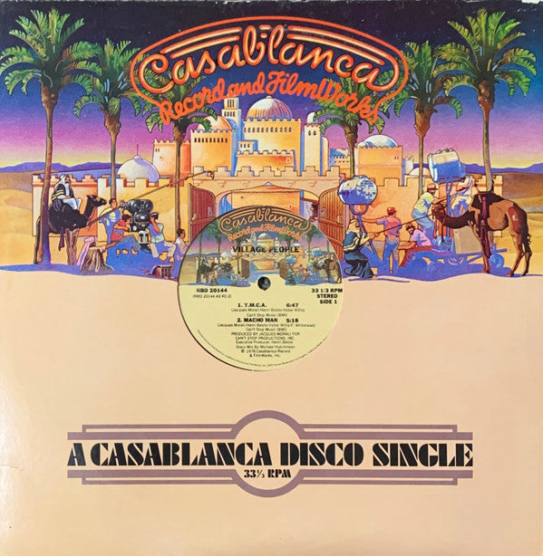 Village People - Y.M.C.A. / Macho Man | Near Mint (NM) Very Good Plus (VG+)-