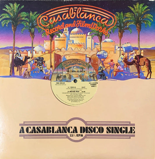 Village People - Y.M.C.A. / Macho Man | Near Mint (NM) Very Good Plus (VG+)-