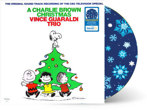 Vince Guaraldi - A Charlie Brown A Charlie Brown Christmas (Snowflake Picture Disc) Christmas (Walmart Exclusive) Snowflake Picture Disc | Mint (M) Mint (M)-