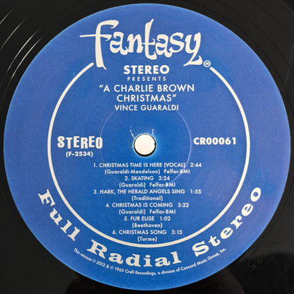 Vince Guaraldi A Charlie Brown Christmas Craft Recordings, Fantasy LP, Album, RE, 180 Mint (M) Mint (M)-